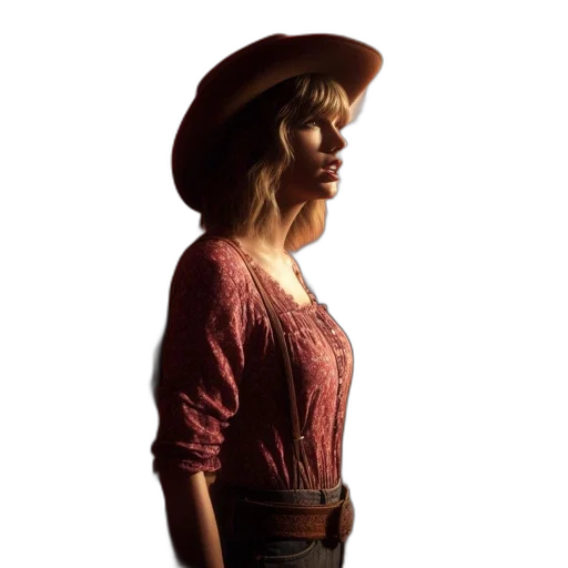 hat, jacket, staff, dress transparent PNG cut-out