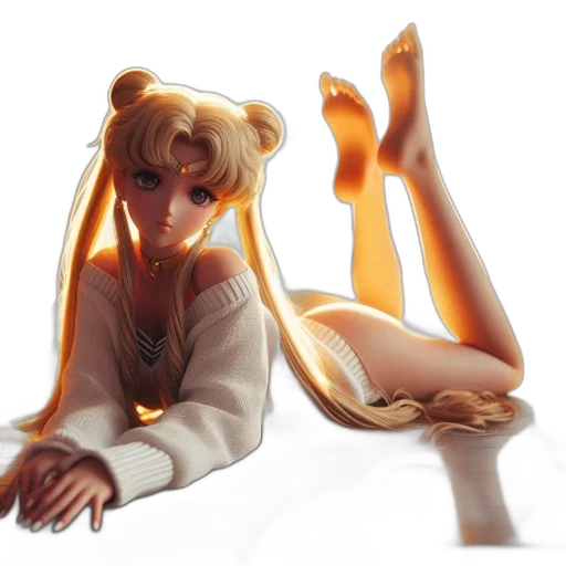 dress, concept art, anime, fantasy art transparent PNG cut-out