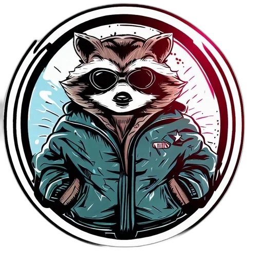 jacket, comic book art, concept art, pixel art transparent PNG cut-out