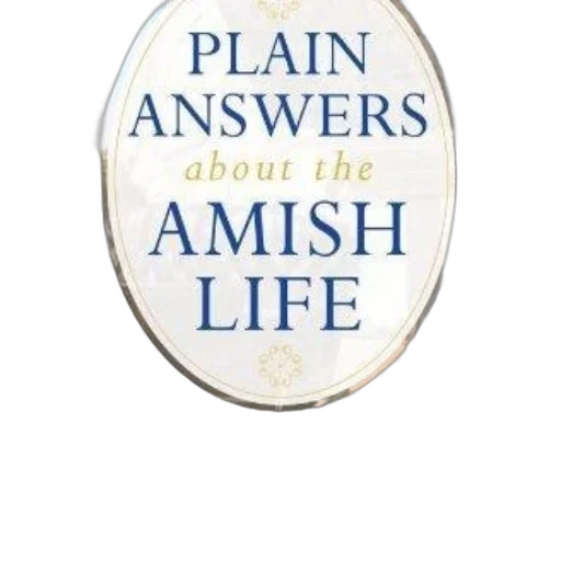 plain, answers, about, amish transparent PNG cut-out