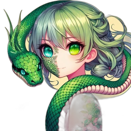 dragon, creature, staff, animal transparent PNG cut-out