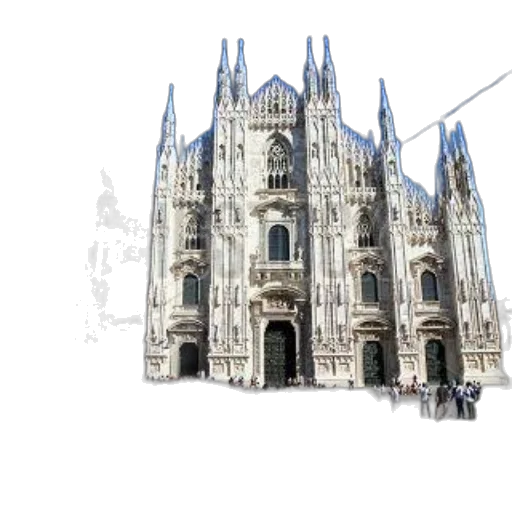building, umbrella, 3d render, photorealistic transparent PNG cut-out