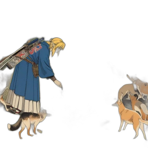 animal, creature, staff, concept art transparent PNG cut-out