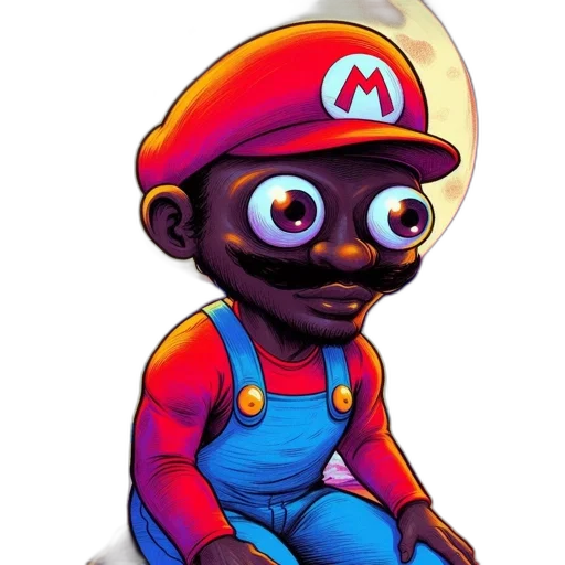 mask, face, creature, staff transparent PNG cut-out