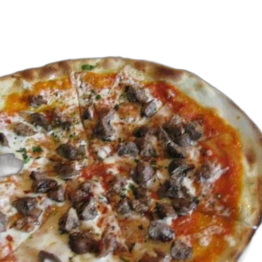 food, 3d render, photorealistic, pizza transparent PNG cut-out