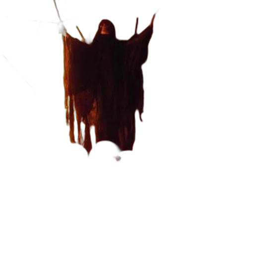 hair, mask, creature, staff transparent PNG cut-out
