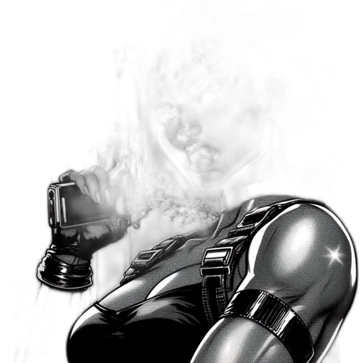 robot, mask, weapon, face transparent PNG cut-out