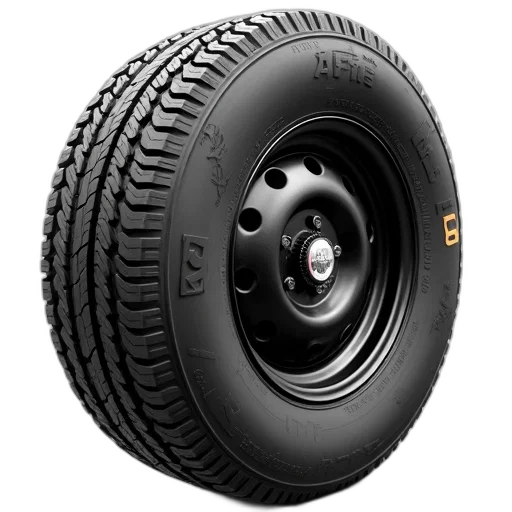 3d render, close-up, view, tire transparent PNG cut-out