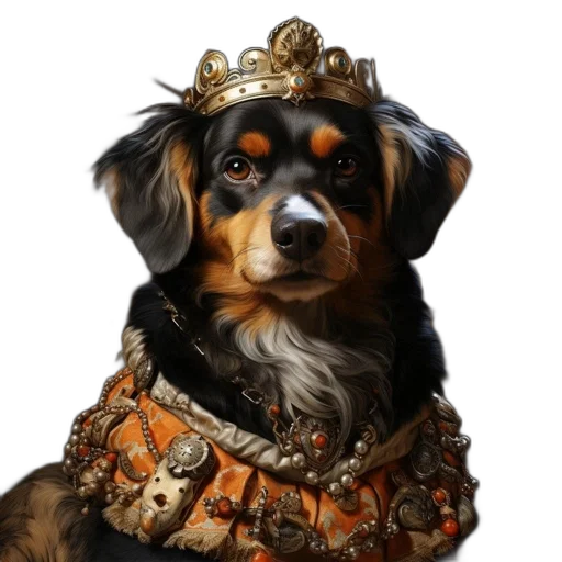 crown, animal, jewelry, staff transparent PNG cut-out