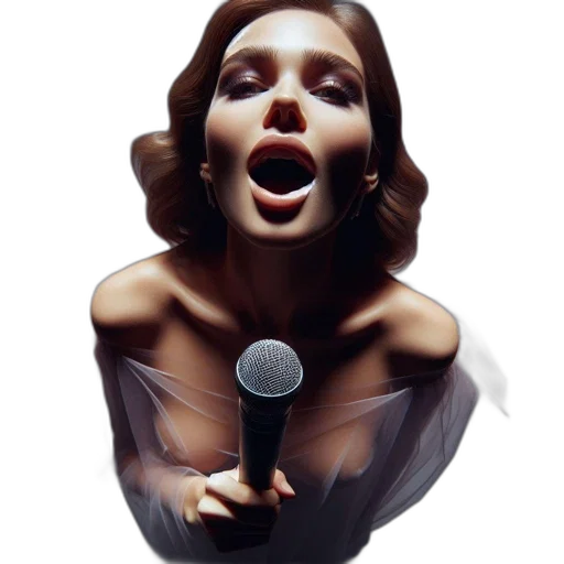 face, photorealistic, cartoon, 3d render transparent PNG cut-out
