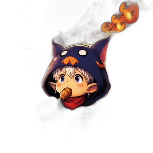 mask, hat, weapon, dragon transparent PNG cut-out