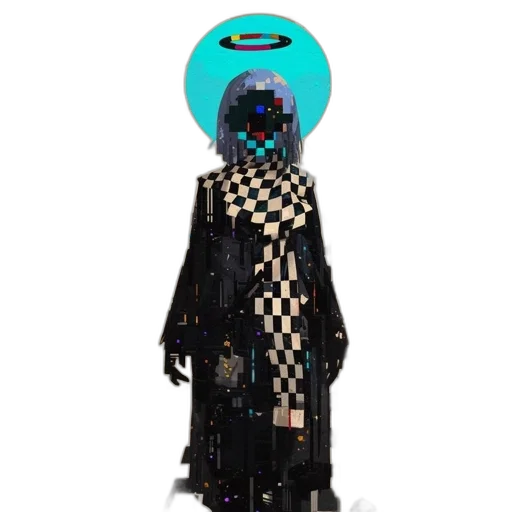 dress, mask, jacket, robot transparent PNG cut-out