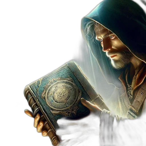 fantasy art, concept art, photorealistic, man transparent PNG cut-out