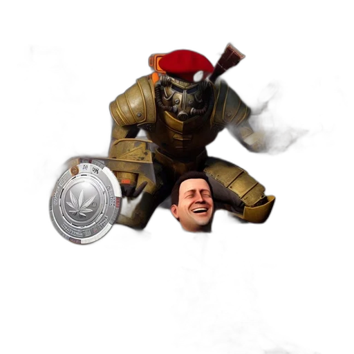 mask, weapon, staff, creature transparent PNG cut-out