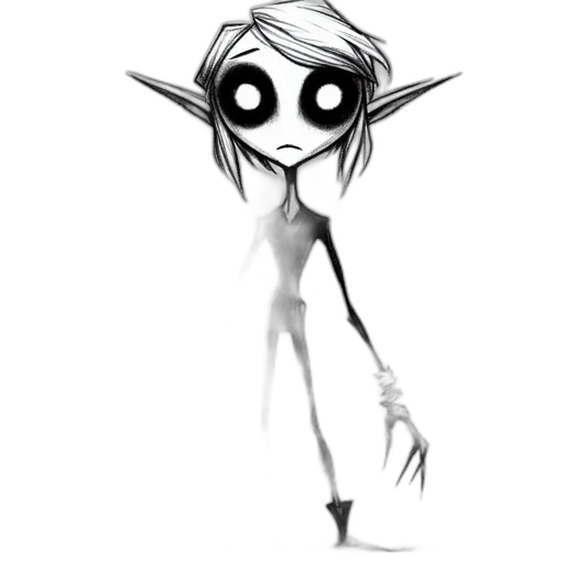 staff, mask, creature, robot transparent PNG cut-out