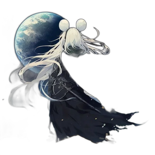 dragon, creature, staff, mask transparent PNG cut-out