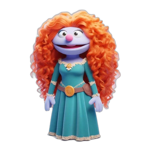 dress, crown, jewelry, staff transparent PNG cut-out