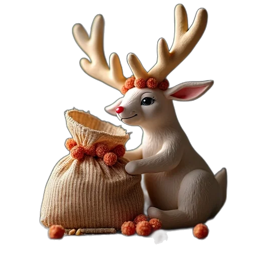 animal, hat, 3d render, photorealistic transparent PNG cut-out