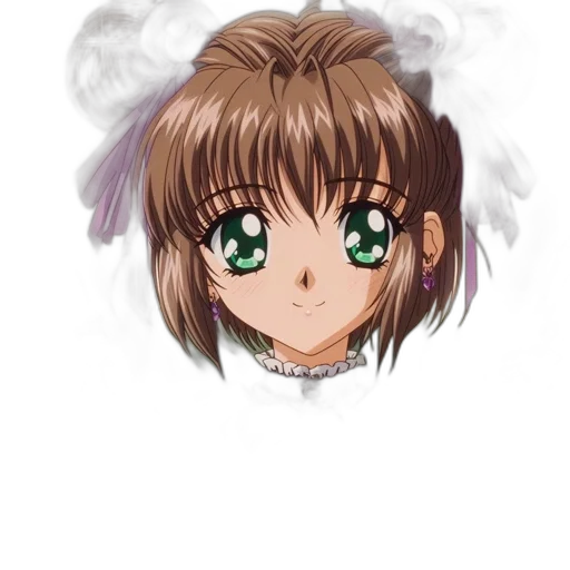 face, staff, jewelry, hair transparent PNG cut-out