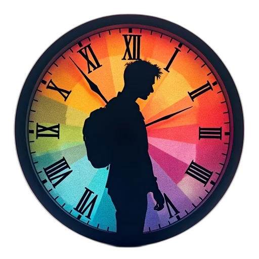 vaporwave, concept art, neon, colorful transparent PNG cut-out