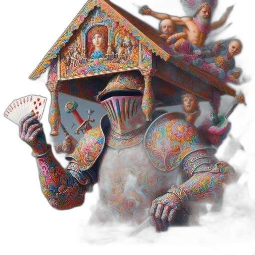 robot, mask, creature, building transparent PNG cut-out
