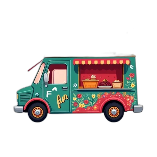 food, car, concept art, cartoon transparent PNG cut-out