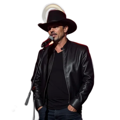 jacket, hat, brad, paisley transparent PNG cut-out