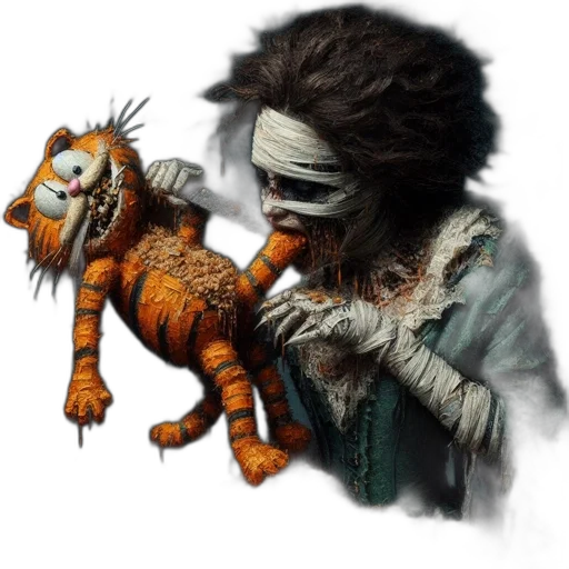 creature, animal, mask, concept art transparent PNG cut-out