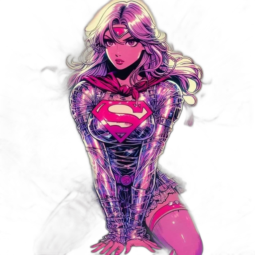 dress, comic book art, concept art, fantasy art transparent PNG cut-out