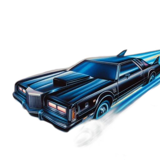 car, concept art, 3d render, during transparent PNG cut-out