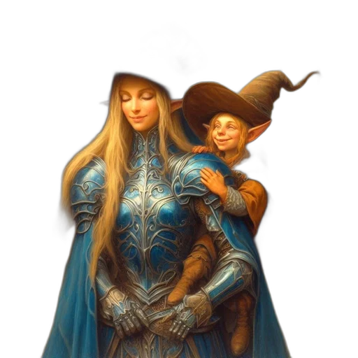 hat, crown, dragon, staff transparent PNG cut-out