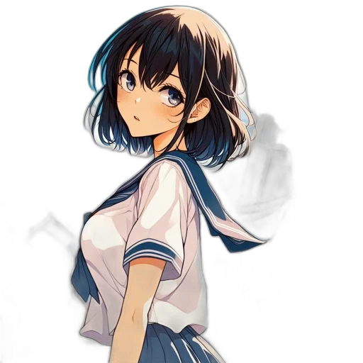 dress, staff, face, weapon transparent PNG cut-out