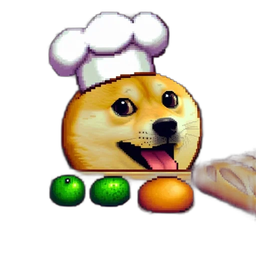 food, animal, hat, staff transparent PNG cut-out