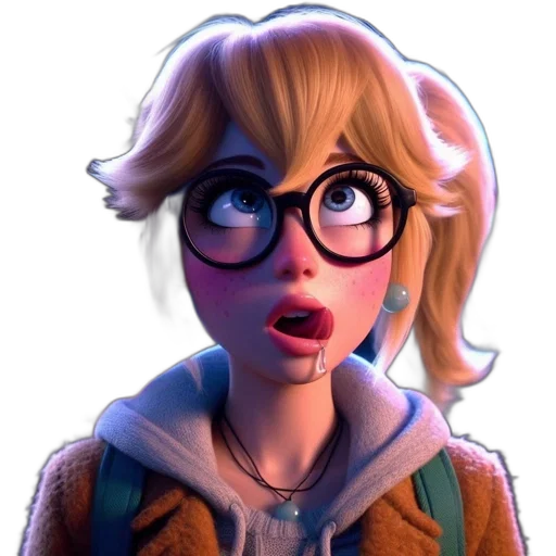 face, jacket, 3d render, concept art transparent PNG cut-out