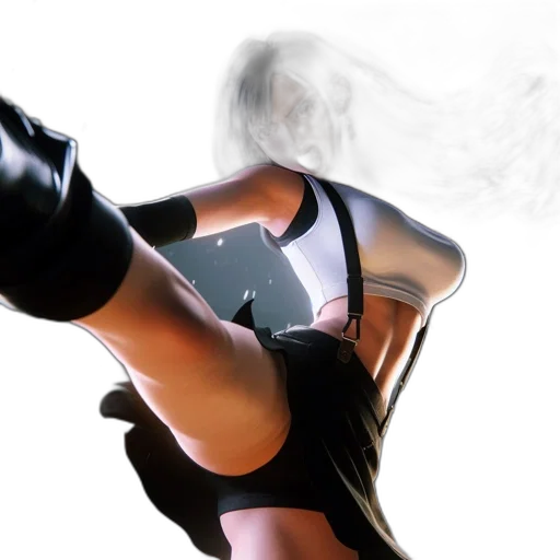 weapon, shoes, staff, mask transparent PNG cut-out