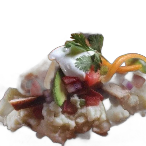 food, photorealistic, 3d render, best transparent PNG cut-out