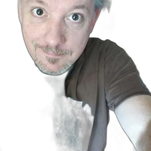 face, staff, creature, hair transparent PNG cut-out