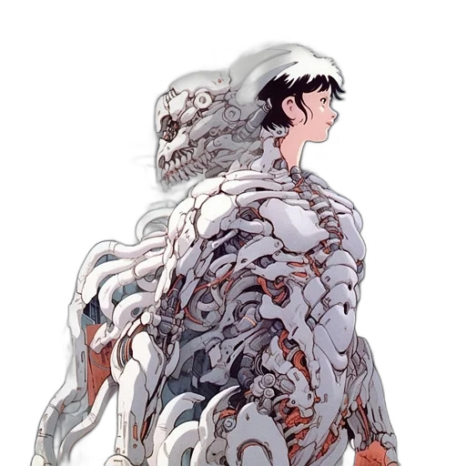 dress, creature, robot, jacket transparent PNG cut-out