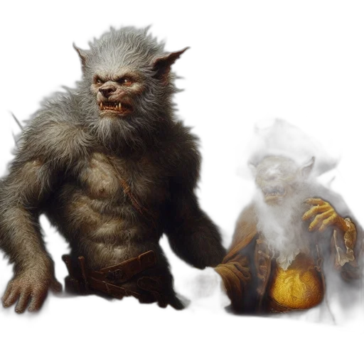 creature, concept art, fantasy art, photorealistic transparent PNG cut-out