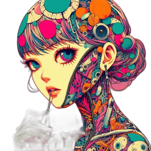 dress, face, robot, mask transparent PNG cut-out