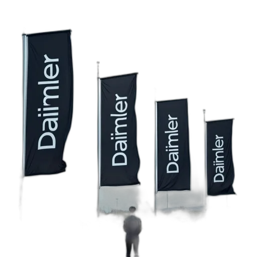 3d render, row, five, large transparent PNG cut-out