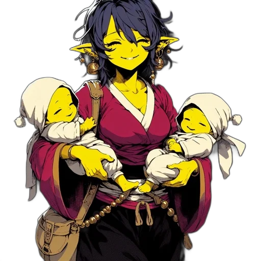 mask, dragon, staff, concept art transparent PNG cut-out