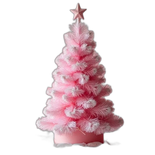 tree, 3d render, photorealistic, pink transparent PNG cut-out