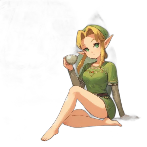 dress, staff, weapon, bottle transparent PNG cut-out