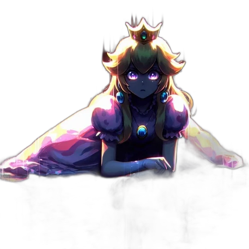 crown, dress, mask, creature transparent PNG cut-out