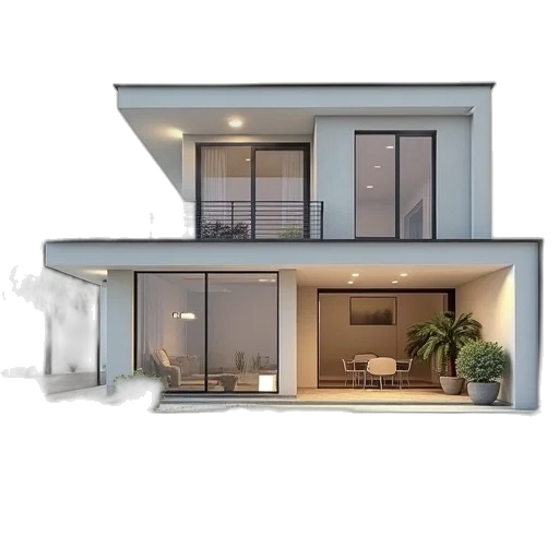 building, 3d render, photorealistic, concept art transparent PNG cut-out