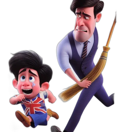 concept art, cartoon, 3d render, movie transparent PNG cut-out