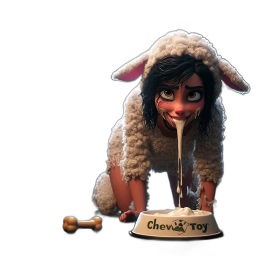 creature, staff, food, animal transparent PNG cut-out