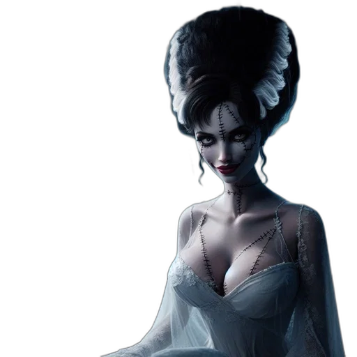 dress, crown, mask, concept art transparent PNG cut-out