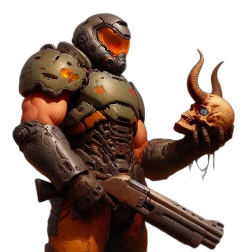 weapon, robot, creature, concept art transparent PNG cut-out